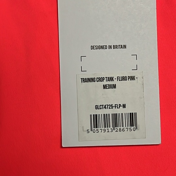 2 for $20 Gymshark Women's Neon Pink Muscle Tee - Picture 3 of 4